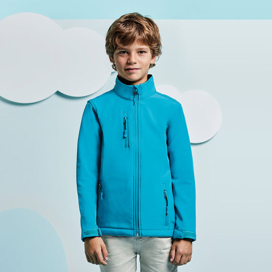 Детско спортно яке с поларена подплата за есента и зимата.