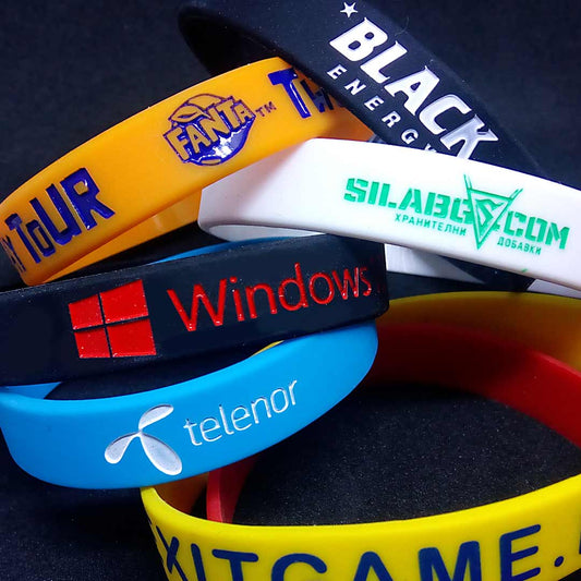 Гривни с лого за реклама - поръчки 1000 или повече