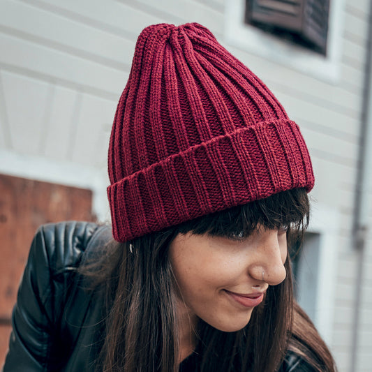 Shore шапка зимна плетена рибарски винтидж