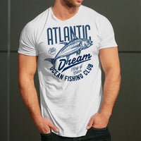 Atlantic Dream Fishing тениска с уникален дизайн за Него