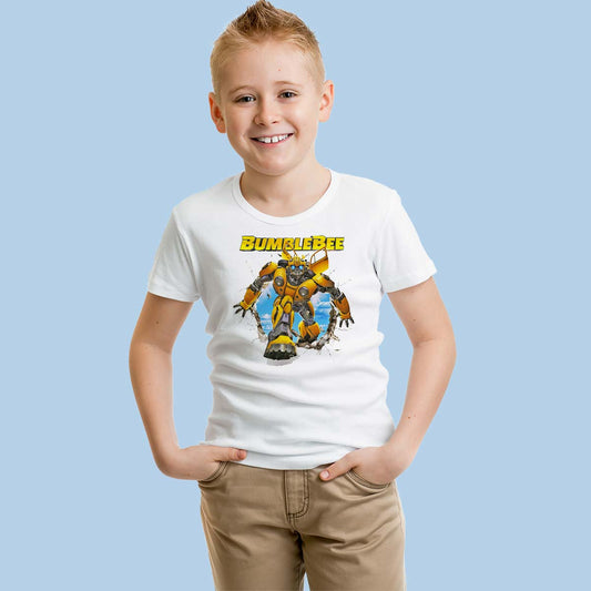 bumblebee тениска за деца черна фланелка liratech.bg