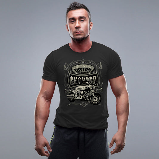 Custom Choppers тениска с уникален дизайн