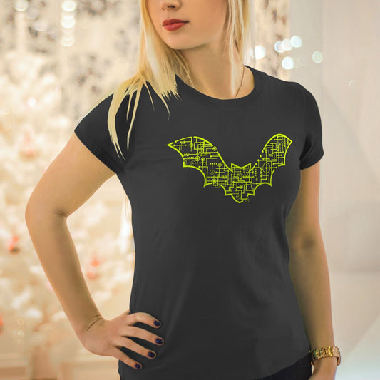 Electric прилеп тениска с уникален дизайн за Нея