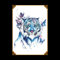 "Tiger 3" временна татуировка – средна - Liratech.bg
