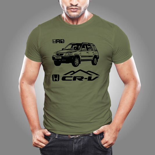 Honda тениска с уникален дизайн