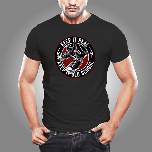 Keep It Real тениска с уникален дизайн