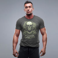 тениска tattoo перфектно качество фланелка къс ръкав каки liratech.bg
