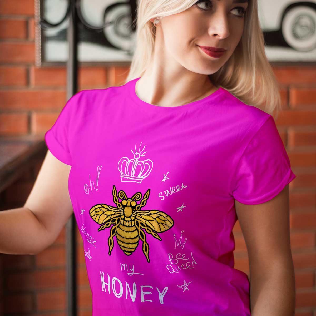 Сладка моя / My Honey - тениска с уникален дизайн