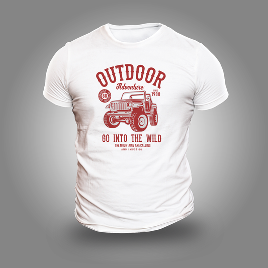 Outdoor тениска с уникален дизайн