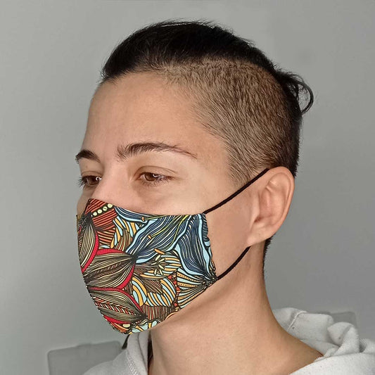 Маска за многократна употреба - Антик - Liratech.bg