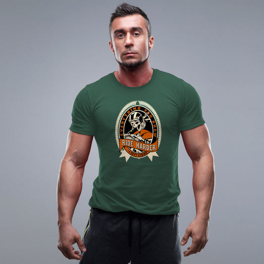 Ride Harder тениска с уникален дизайн