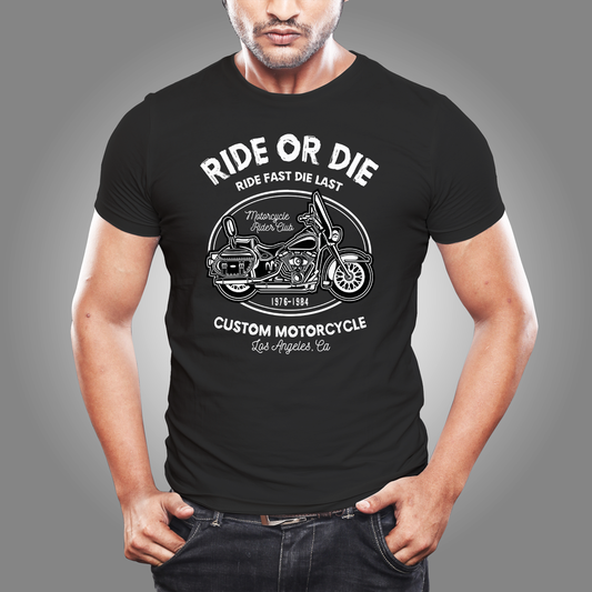 Ride or Die тениска с уникален дизайн