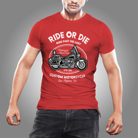 Ride or Die тениска с уникален дизайн
