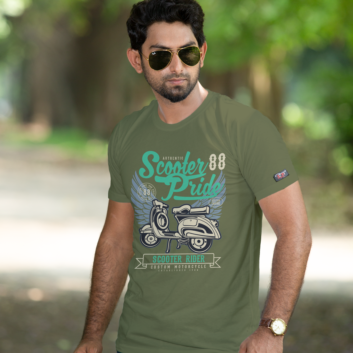 Scooter Pride тениска с уникален дизайн
