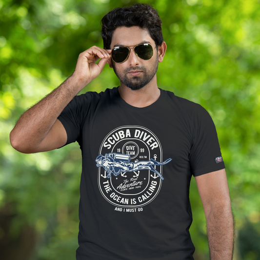 Scuba Diver Adventure тениска с уникален дизайн