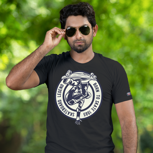 Skater тениска с уникален дизайн