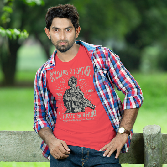 Soldier Of Fortune тениска с уникален дизайн