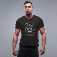Two Wheels Eagle тениска с уникален дизайн