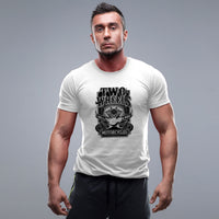 Two Wheels Eagle тениска с уникален дизайн
