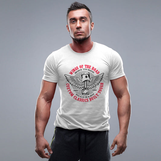 Wing of the Road тениска с уникален дизайн