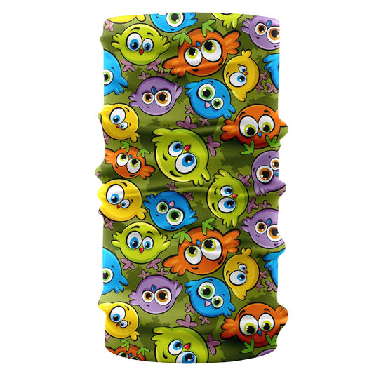 Бандана Лудите пилета подходяща за деца. Шал, маска, шарка, buff от Liratech.bg