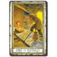 Eight of pentacle tarot метална табела