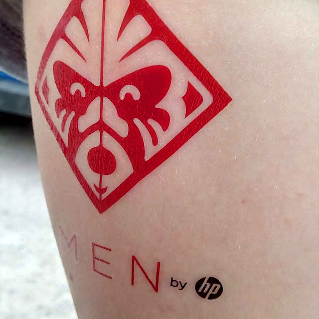 Временна татуировка по поръчка Omen HP