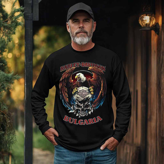Harley тениска, блуза суичър