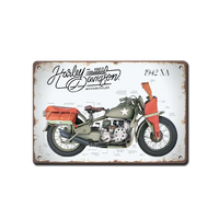 Harley WW2 метална табелка