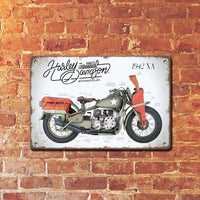 Harley WW2 метална табелка