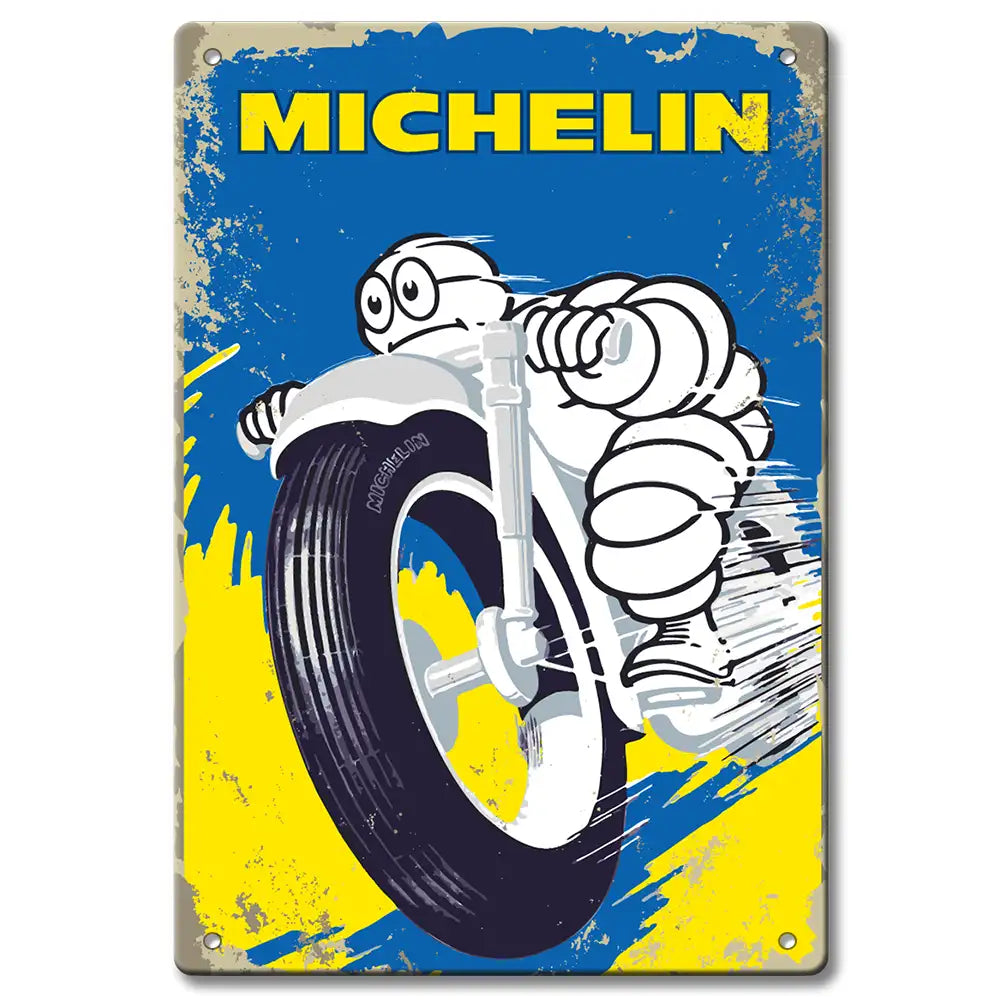 Michelin ретро мотоциклет табела 