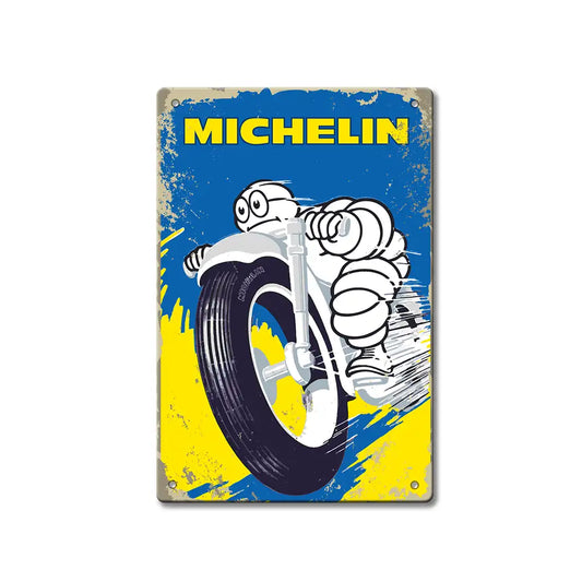 Michelin ретро мотоциклет табела 