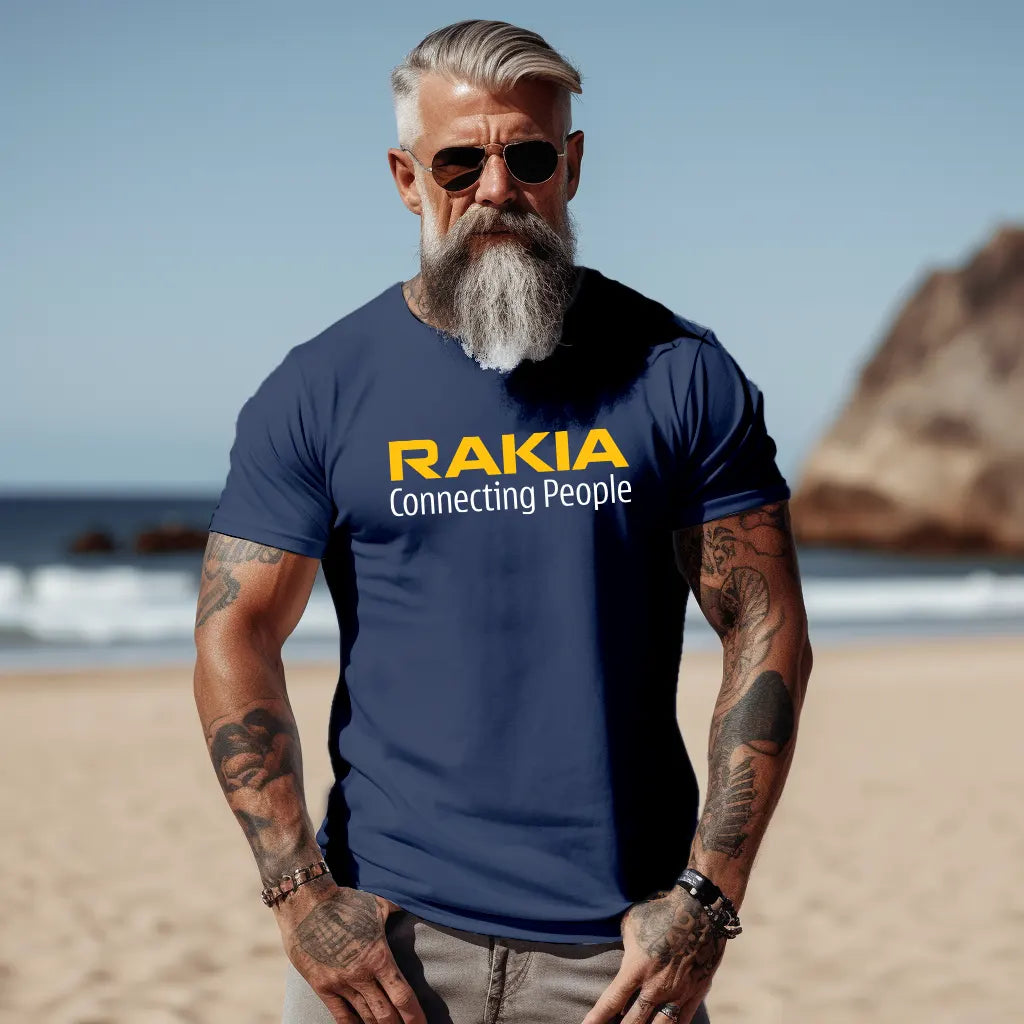 Rakia conecting peoples - тениска с уникален дизайн