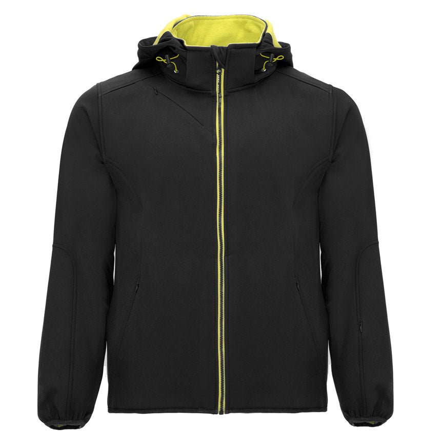 Софтшел яке със сваляща се качулка softshell