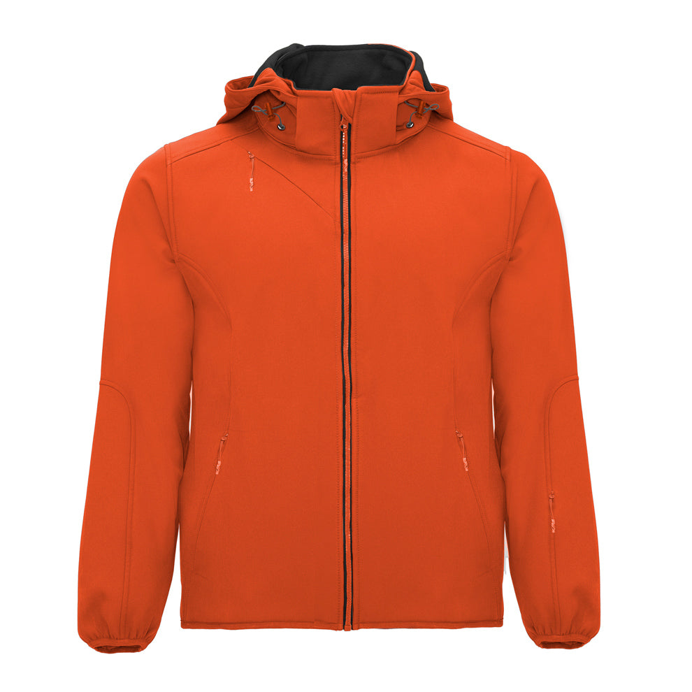 Софтшел яке със сваляща се качулка softshell