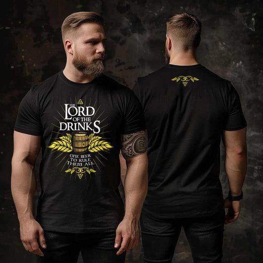 Тениска Lord of the Drinks – One Beer to Rule Them All