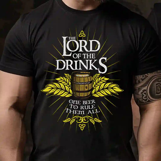Тениска Lord of the Drinks – One Beer to Rule Them All