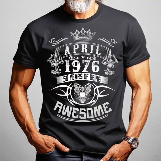 Тениска 50 години 1976 vintage персонализирана юбилейна тениска