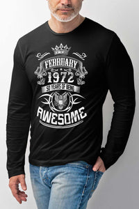 T-shirts for special occasions. Uniquely made to your design with great messages. For birthday 50, 40, 30, 20 years anniversary. 100% organic cotton. 