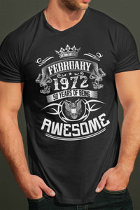 T-shirts for special occasions. Uniquely made to your design with great messages. For birthday 50, 40, 30, 20 years anniversary. 100% organic cotton. 