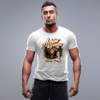 Achin' Bones тениска Son of artritis бяла тениска за стари мотористи Bacumba 