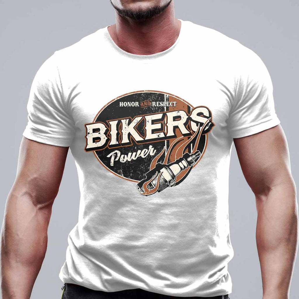 Biker's Power тениска с уникален дизайн