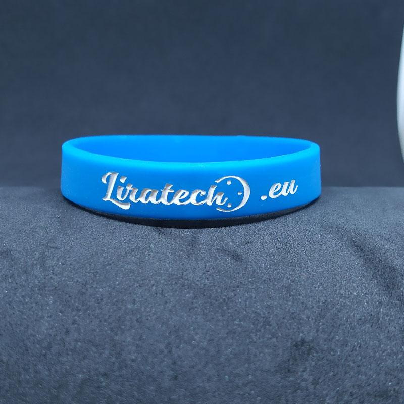 синя, Гривни с релефен цветен надпис по поръчка, bracelets, wristband, grivni s logo, поръчка рекламна гривна