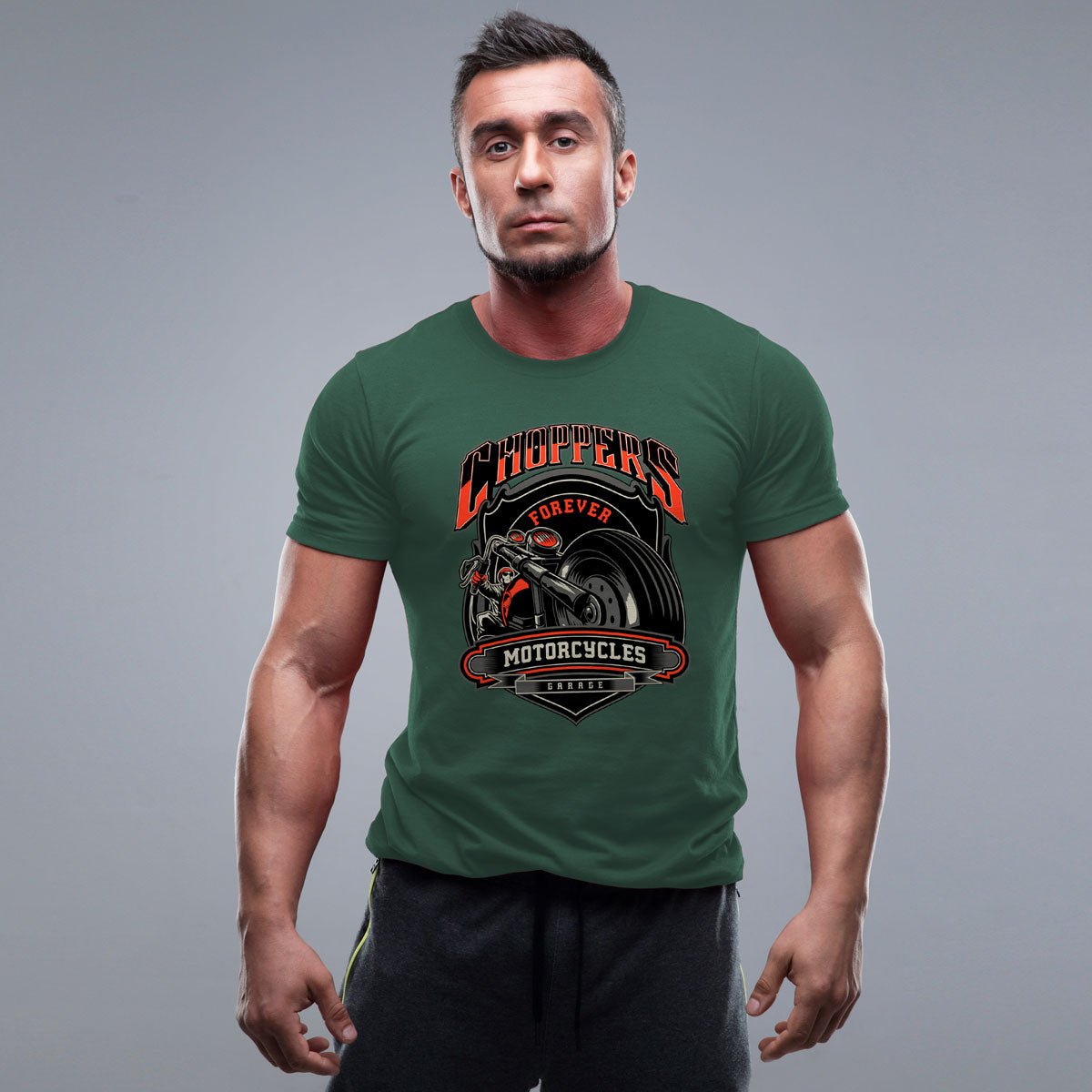 Choppers Forever тениска с уникален дизайн