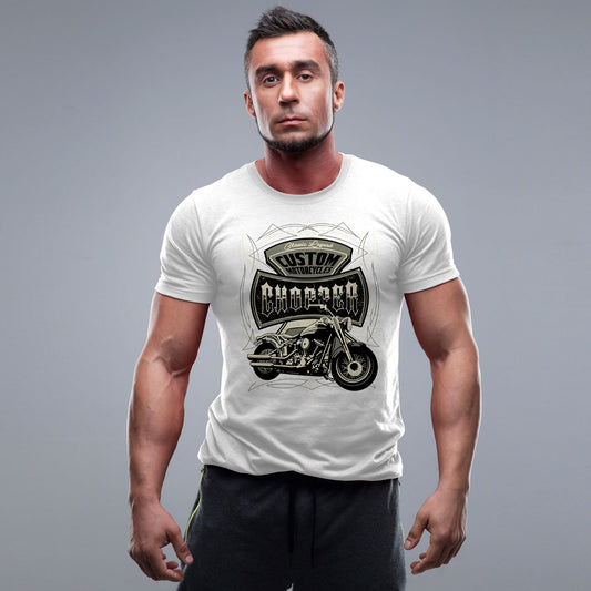 Custom Choppers тениска с уникален дизайн