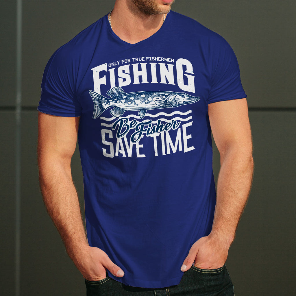 True Fishermen тениска с уникален дизайн за Него