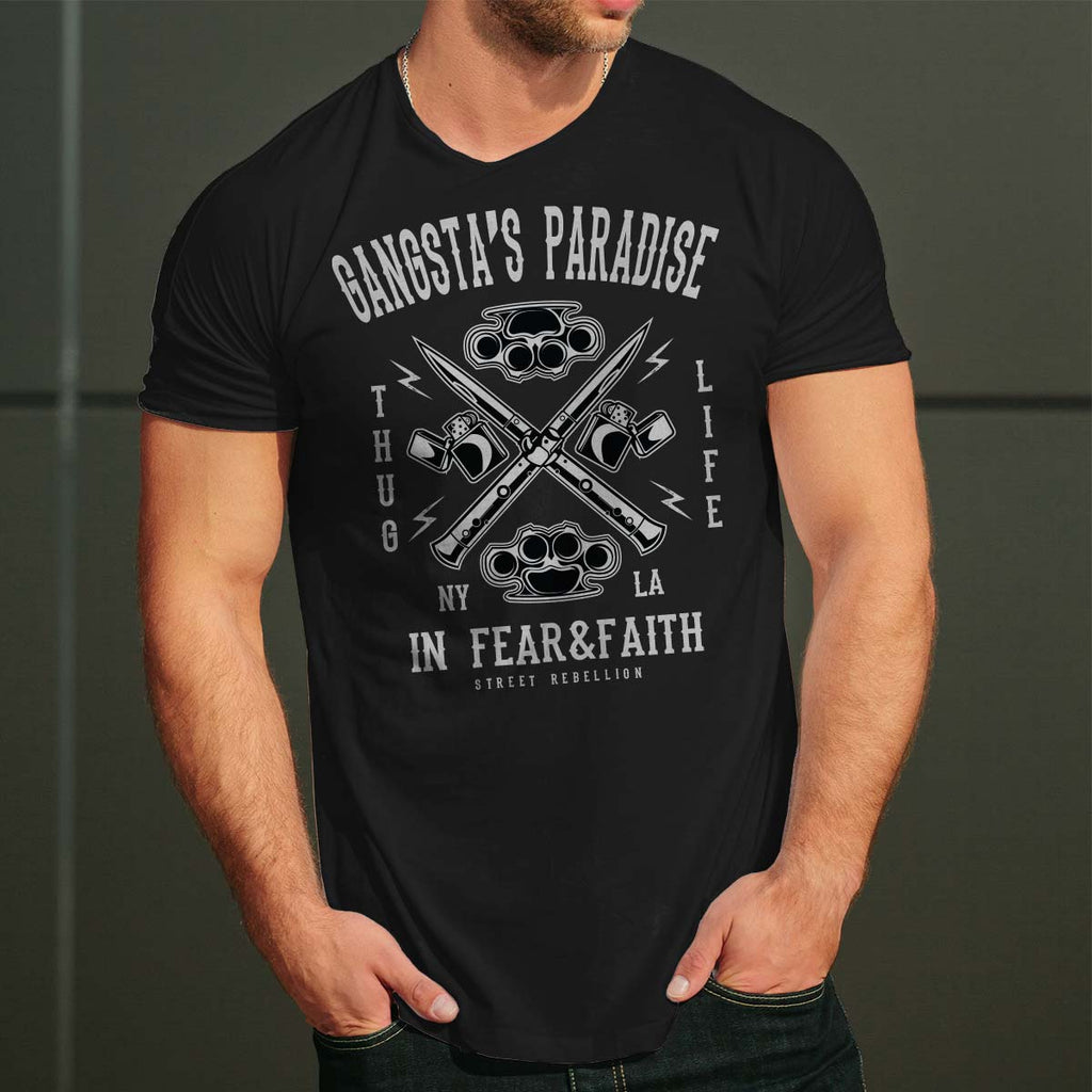 Gangsta's Paradise тениска с уникален дизайн