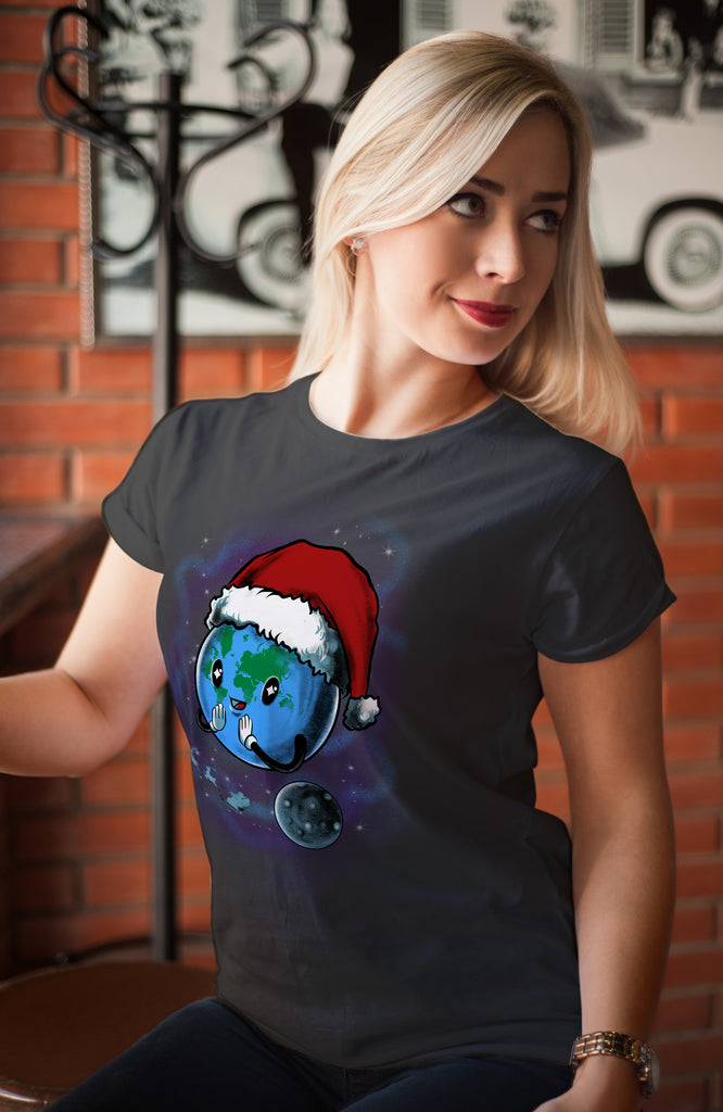 HAPPY EARTH-fix- за Коледа или въпреки празниците - блуза или тениска-liratech.bg