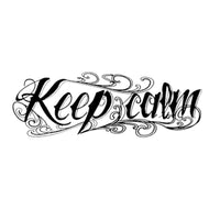 "Keep Calm" временни татуси -средни - Liratech
