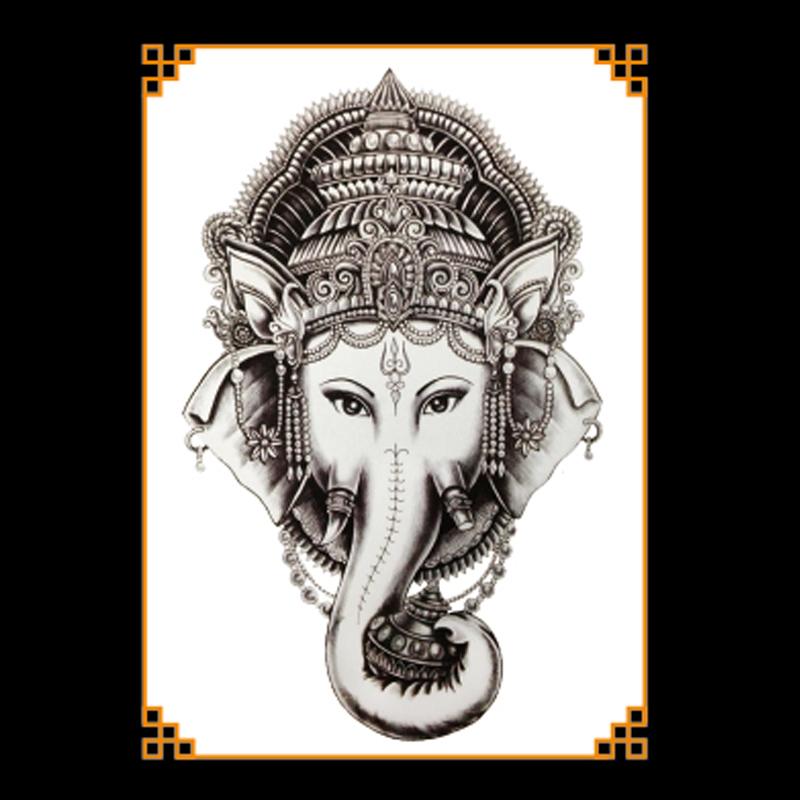 "Ganesha" временна татуировка – средна - Liratech.bg